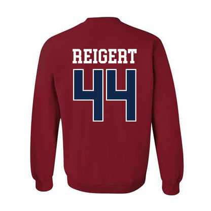 Ole Miss - NCAA Baseball : Jake Reigert - Fashion Shersey Crewneck Sweatshirt-1