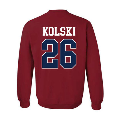 Ole Miss - NCAA Women's Soccer : Allison Kolski - Fashion Shersey Crewneck Sweatshirt-1
