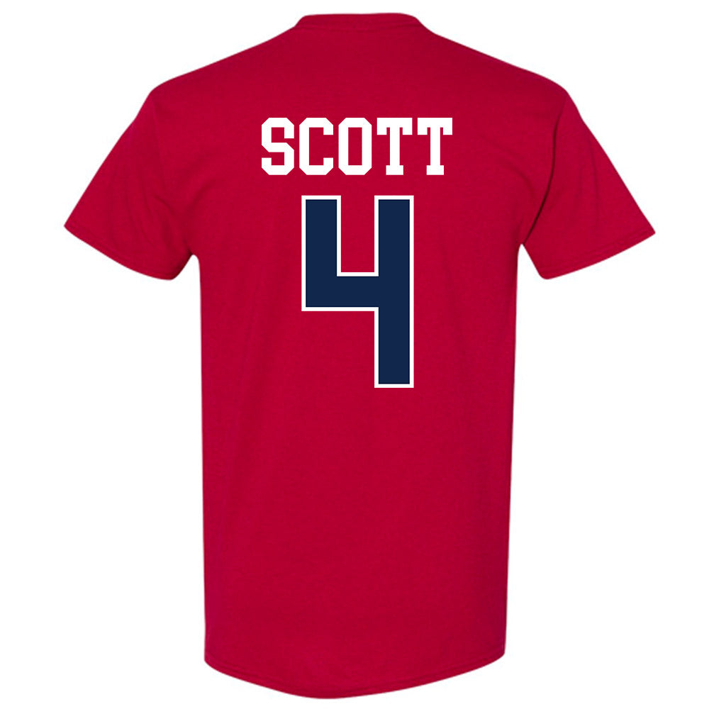 Ole Miss - NCAA Men's Basketball : James Scott - Fashion Shersey T-Shirt-1