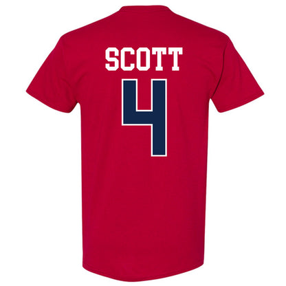 Ole Miss - NCAA Men's Basketball : James Scott - Fashion Shersey T-Shirt-1