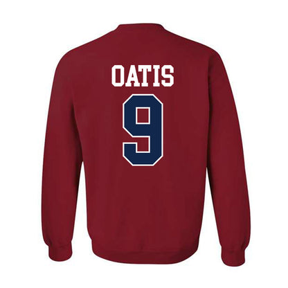 Ole Miss - NCAA Football : Jehiem Oatis - Fashion Shersey Crewneck Sweatshirt-1