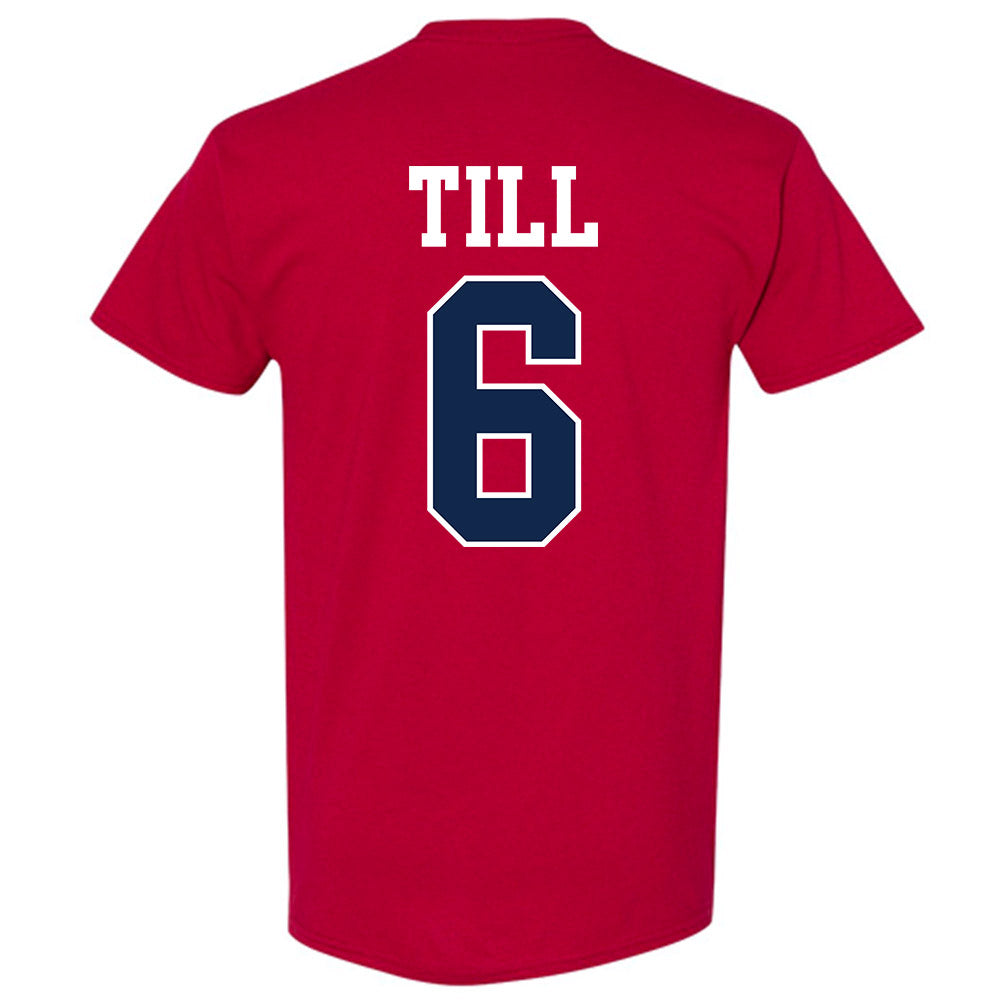 Ole Miss - NCAA Softball : Kaidance Till - Fashion Shersey T-Shirt-1