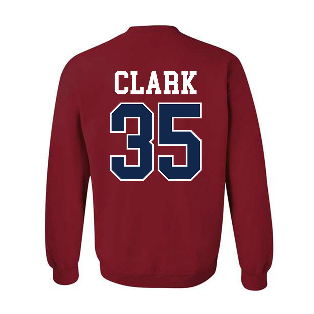 Ole Miss - NCAA Football : Cameron Clark - Fashion Shersey Crewneck Sweatshirt-1
