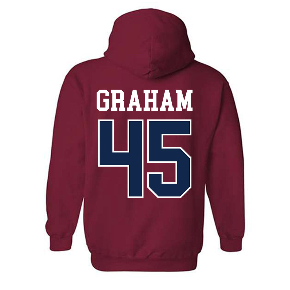 Ole Miss - NCAA Football : Talib Graham - Fashion Shersey Hooded Sweatshirt-1