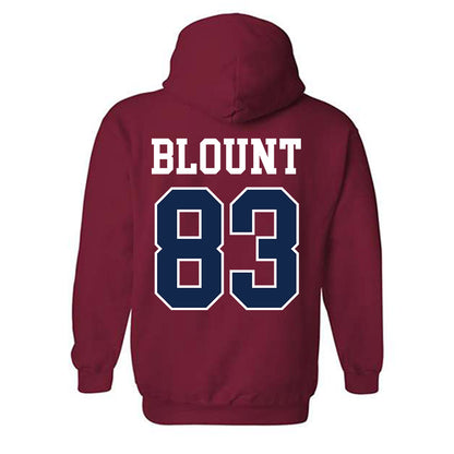 Ole Miss - NCAA Football : Levi Blount - Fashion Shersey Hooded Sweatshirt-1