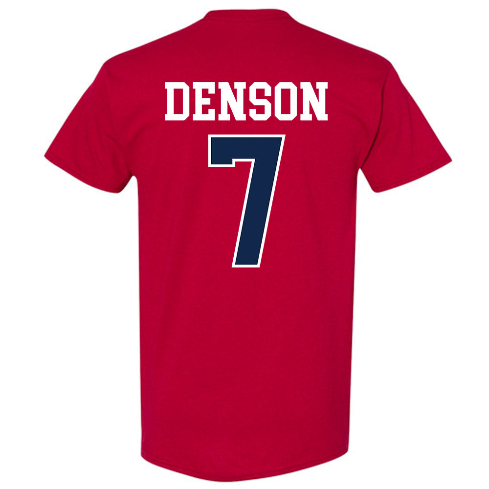 Ole Miss - NCAA Football : Sharif Denson - Fashion Shersey T-Shirt-1