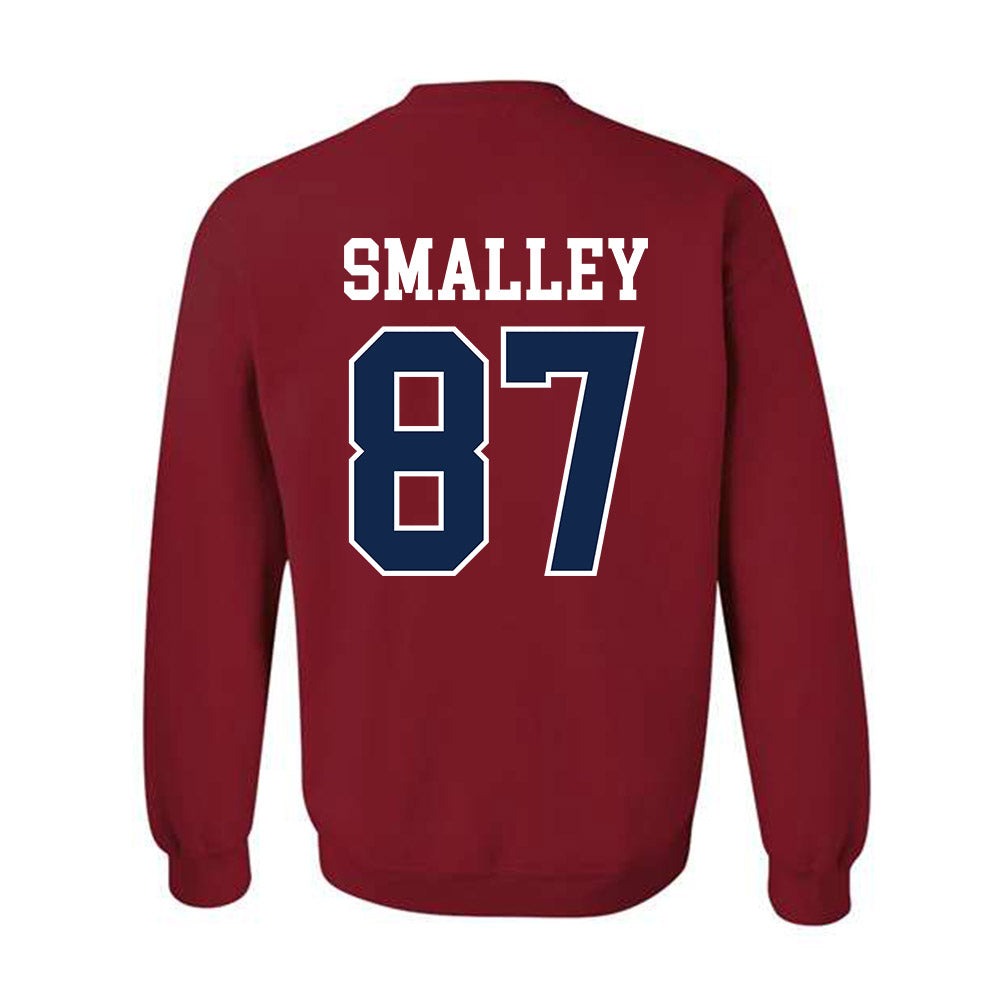 Ole Miss - NCAA Football : Wyatt Smalley - Fashion Shersey Crewneck Sweatshirt-1