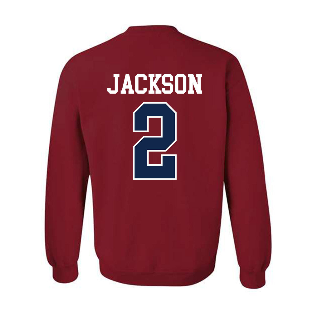 Ole Miss - NCAA Women's Volleyball : Ryea Jackson - Fashion Shersey Crewneck Sweatshirt-1
