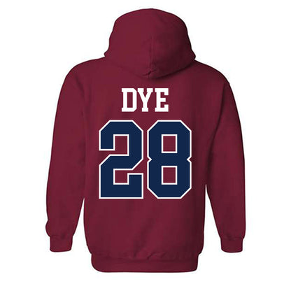 Ole Miss - NCAA Football : Joshua Dye - Fashion Shersey Hooded Sweatshirt-1
