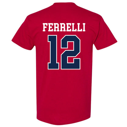 Ole Miss - NCAA Football : Luke Ferrelli - Fashion Shersey T-Shirt-1