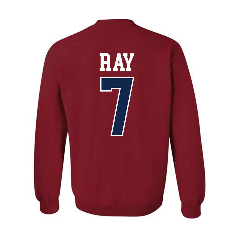 Ole Miss - NCAA Football : Traylon Ray - Fashion Shersey Crewneck Sweatshirt-1
