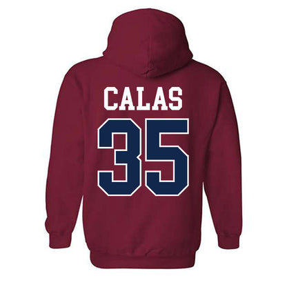 Ole Miss - NCAA Softball : Charli Calas - Fashion Shersey Hooded Sweatshirt-1