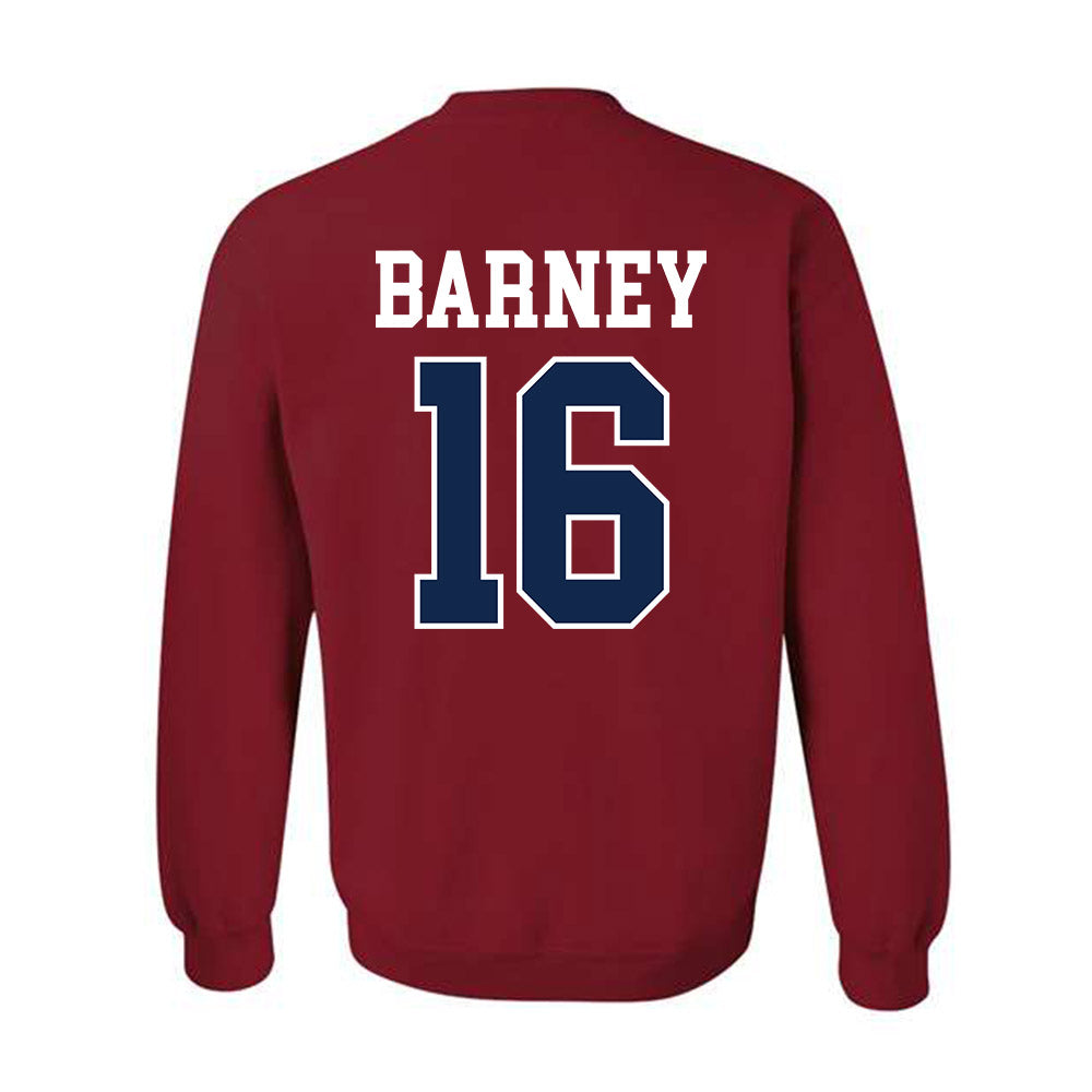 Ole Miss - NCAA Football : Dorian Barney - Fashion Shersey Crewneck Sweatshirt-1