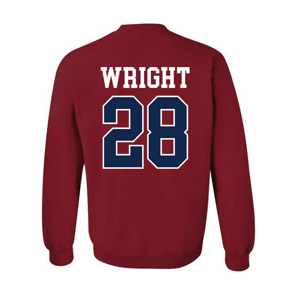Ole Miss - NCAA Women's Soccer : Isabelle Wright - Fashion Shersey Crewneck Sweatshirt-1