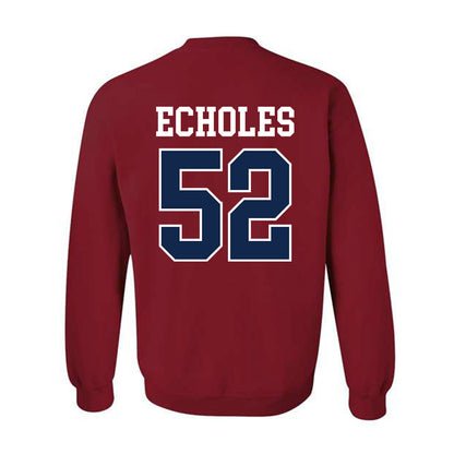 Ole Miss - NCAA Football : Will Echoles - Fashion Shersey Crewneck Sweatshirt-1