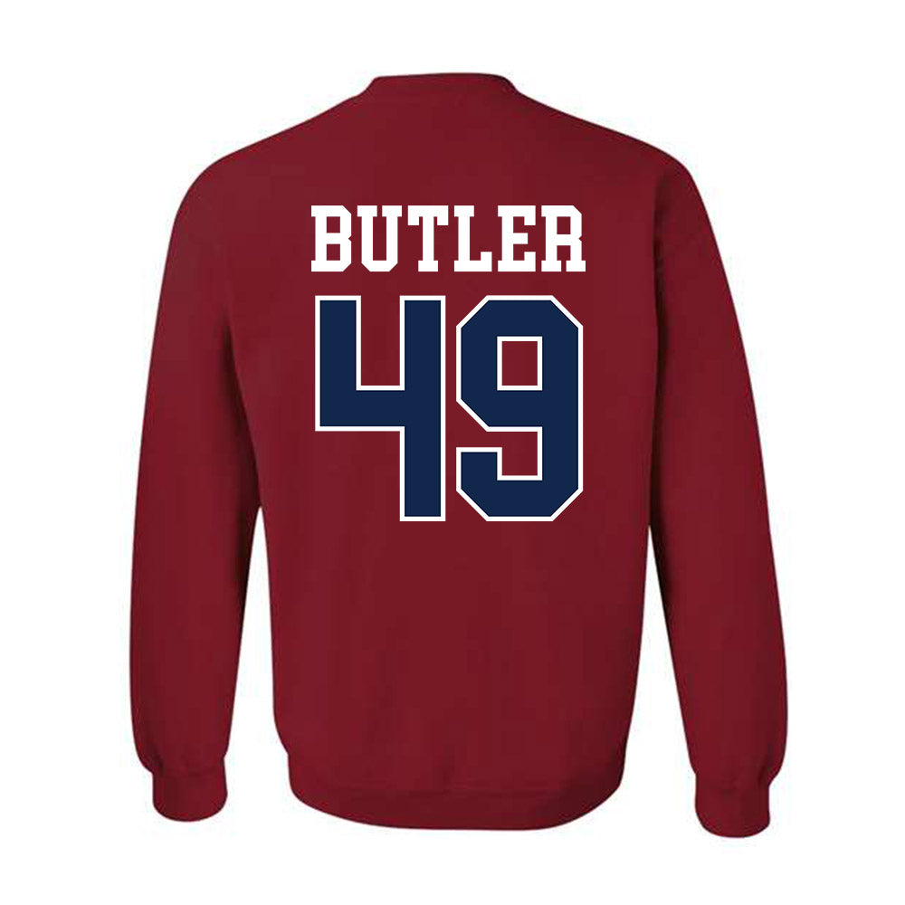 Ole Miss - NCAA Football : Tah'J Butler - Fashion Shersey Crewneck Sweatshirt-1