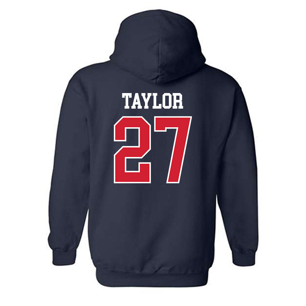 Ole Miss - NCAA Football : Macaleb Taylor - Classic Shersey Hooded Sweatshirt-1