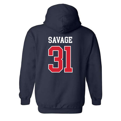 Ole Miss - NCAA Softball : Jada Savage - Classic Shersey Hooded Sweatshirt-1