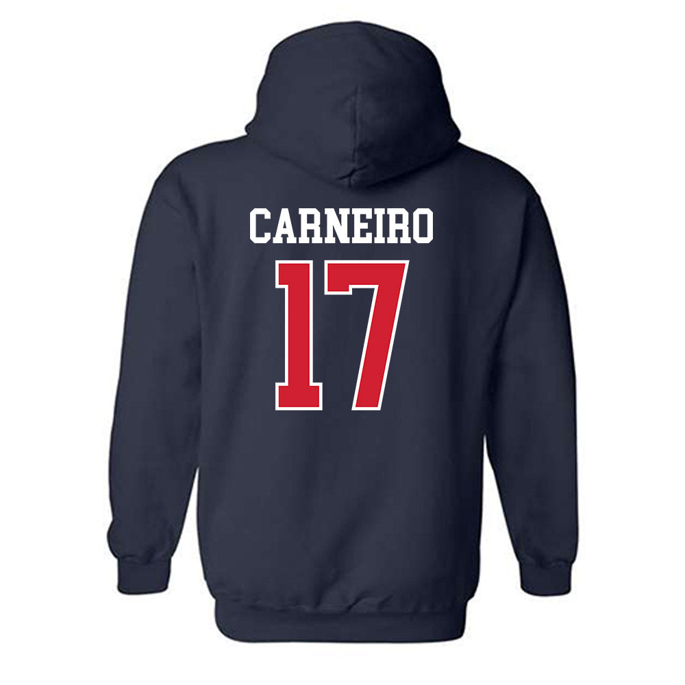 Ole Miss - NCAA Football : Lucas Carneiro - Classic Shersey Hooded Sweatshirt-1