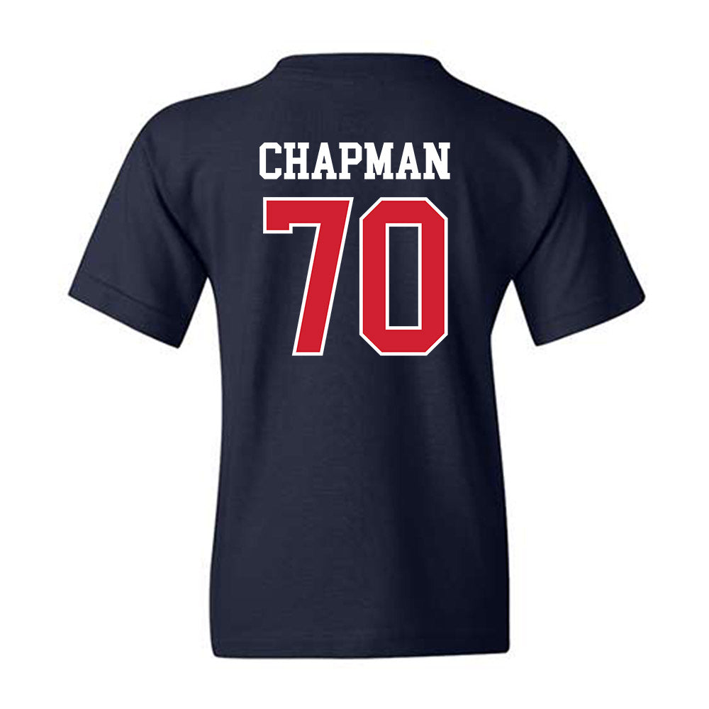Ole Miss - NCAA Football : Jalan Chapman - Classic Shersey Youth T-Shirt-1
