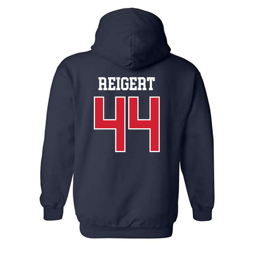 Ole Miss - NCAA Baseball : Jake Reigert - Classic Shersey Hooded Sweatshirt-1