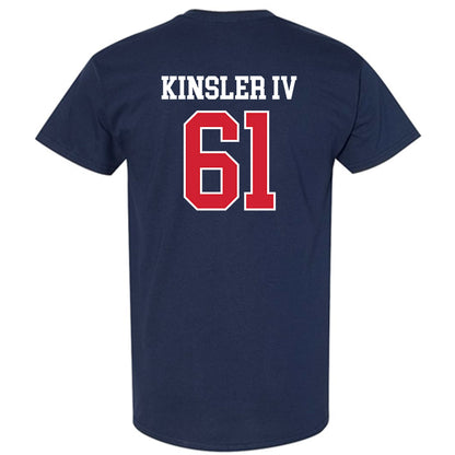Ole Miss - NCAA Football : Tommy Kinsler IV - Classic Shersey T-Shirt-1