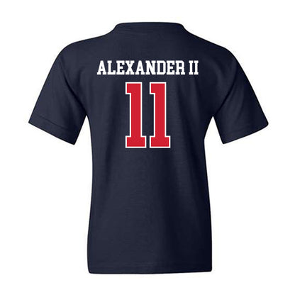 Ole Miss - NCAA Football : Hilton Deuce Alexander II - Classic Shersey Youth T-Shirt-1