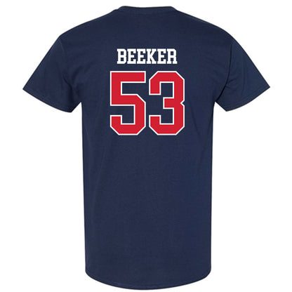 Ole Miss - NCAA Football : Ford Beeker - Classic Shersey T-Shirt-1