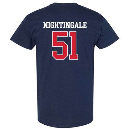 Ole Miss - NCAA Football : Trey Nightingale - Classic Shersey T-Shirt-1