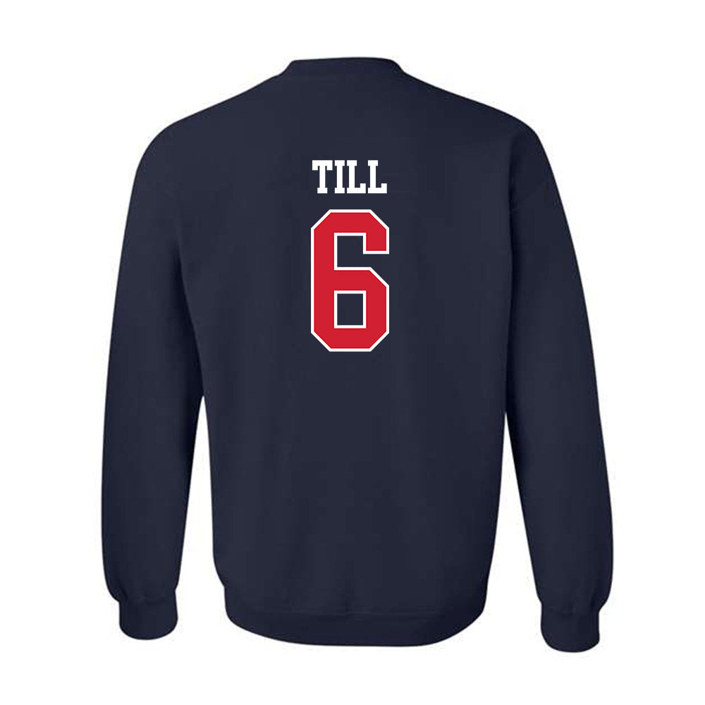 Ole Miss - NCAA Softball : Kaidance Till - Classic Shersey Crewneck Sweatshirt-1