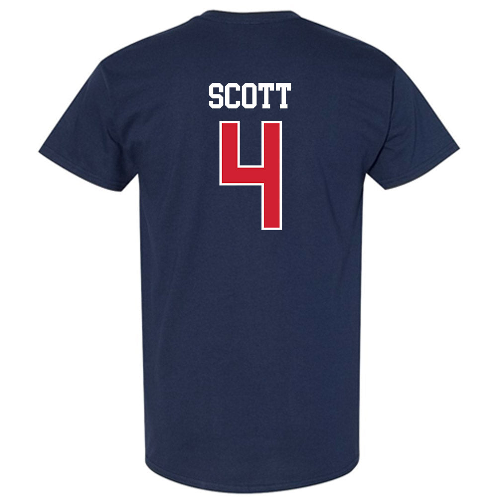 Ole Miss - NCAA Men's Basketball : James Scott - Classic Shersey T-Shirt-1