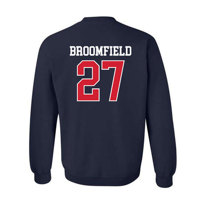 Ole Miss - NCAA Football : Patrick Broomfield - Classic Shersey Crewneck Sweatshirt-1