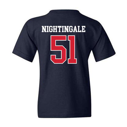 Ole Miss - NCAA Football : Trey Nightingale - Classic Shersey Youth T-Shirt-1