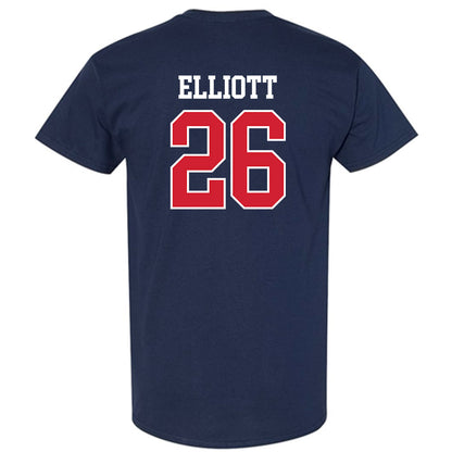 Ole Miss - NCAA Baseball : Hunter Elliott - Classic Shersey T-Shirt-1