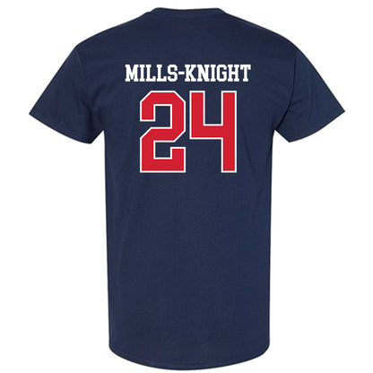 Ole Miss - NCAA Football : Shekai Mills-Knight - Classic Shersey T-Shirt-1