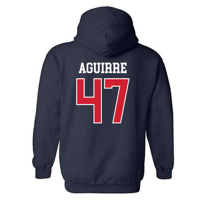 Ole Miss - NCAA Football : Anthony Aguirre - Classic Shersey Hooded Sweatshirt-1