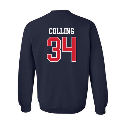 Ole Miss - NCAA Football : Raymond Collins - Classic Shersey Crewneck Sweatshirt-1