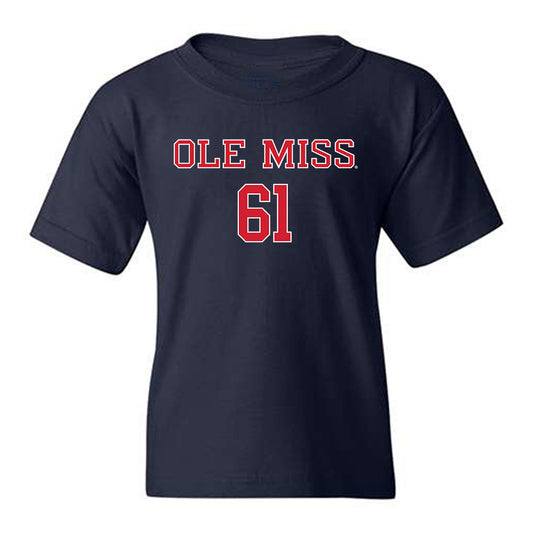 Ole Miss - NCAA Football : Tommy Kinsler IV - Classic Shersey Youth T-Shirt-0