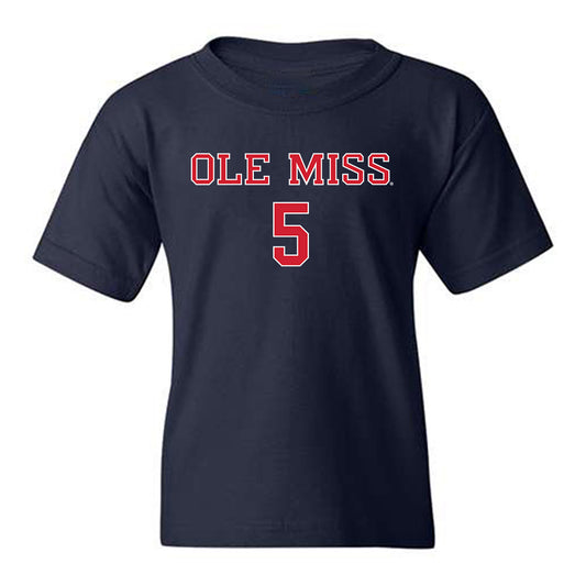 Ole Miss - NCAA Football : Kam Franklin - Classic Shersey Youth T-Shirt-0