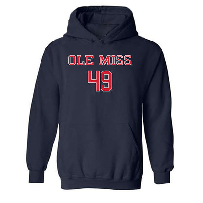 Ole Miss - NCAA Football : Sean Judge - Classic Shersey Hooded Sweatshirt-0