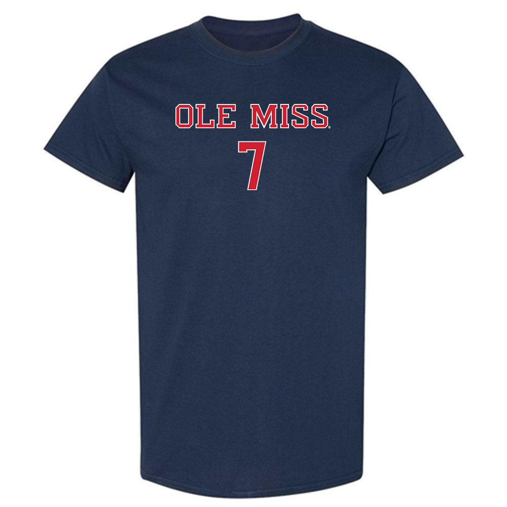 Ole Miss - NCAA Football : Traylon Ray - Classic Shersey T-Shirt-0