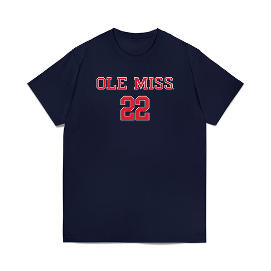 Ole Miss - NCAA Men's Basketball : Daniel Patton - Classic Shersey T-Shirt-0