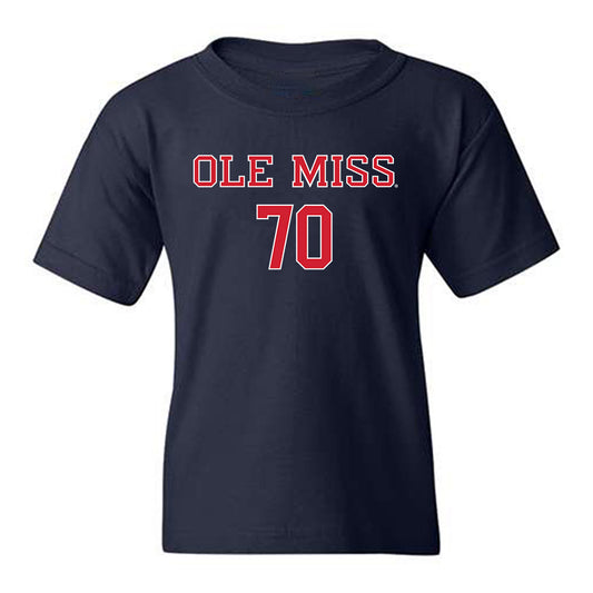 Ole Miss - NCAA Football : Jalan Chapman - Classic Shersey Youth T-Shirt-0