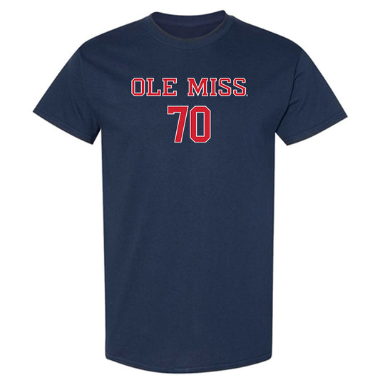 Ole Miss - NCAA Football : Jalan Chapman - Classic Shersey T-Shirt-0