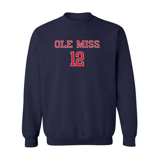 Ole Miss - NCAA Baseball : Dominic Decker - Classic Shersey Crewneck Sweatshirt-0
