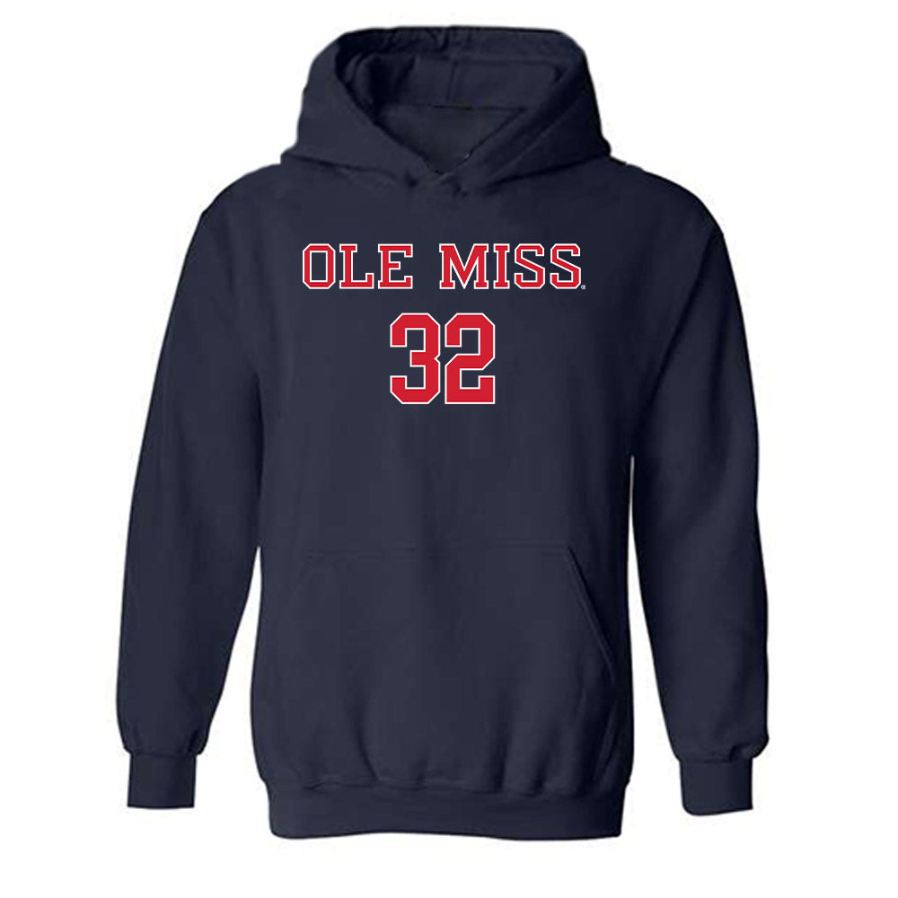 Ole Miss - NCAA Baseball : Tristan Bissetta - Classic Shersey Hooded Sweatshirt-0