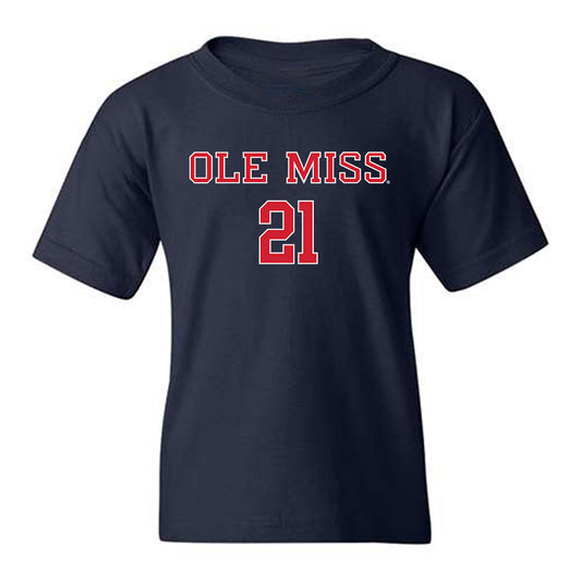 Ole Miss - NCAA Football : Tavoy Feagin - Classic Shersey Youth T-Shirt-0