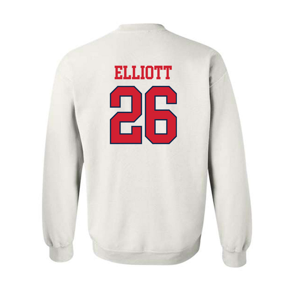 Ole Miss - NCAA Baseball : Hunter Elliott - Fashion Shersey Crewneck Sweatshirt-1