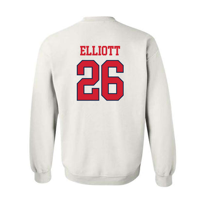 Ole Miss - NCAA Baseball : Hunter Elliott - Fashion Shersey Crewneck Sweatshirt-1