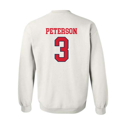 Ole Miss - NCAA Women's Basketball : Kaitlin Peterson - Fashion Shersey Crewneck Sweatshirt-1